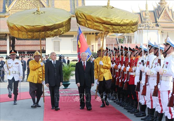 Lễ đón chính thức Tổng Bí thư, Chủ tịch nước Nguyễn Phú Trọng1.jpg